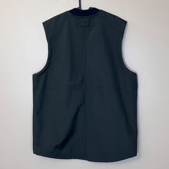 Duluth Trading Prudhoe Bay Heavy Duty Nylon Fleece Vest - Men's Size L - Green - Picture 4 of 10